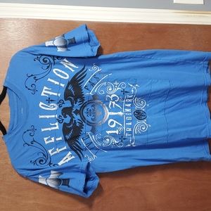Affliction tshirt size large